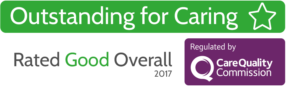 Regulated by Care Quality Commission. Rated outstanding for caring, and rated good overall in 2017.